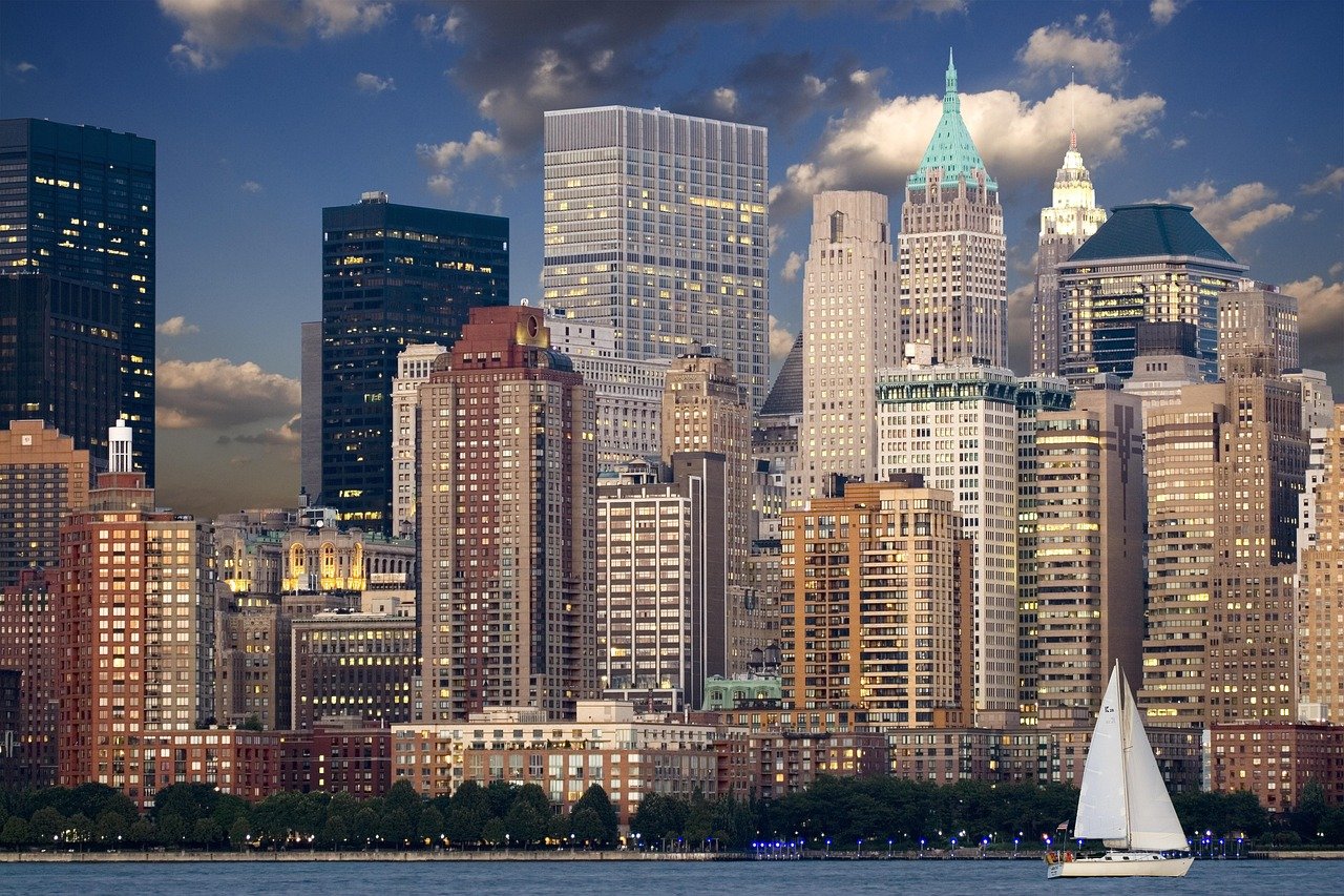 Skyline in Manhattan, New york, USA